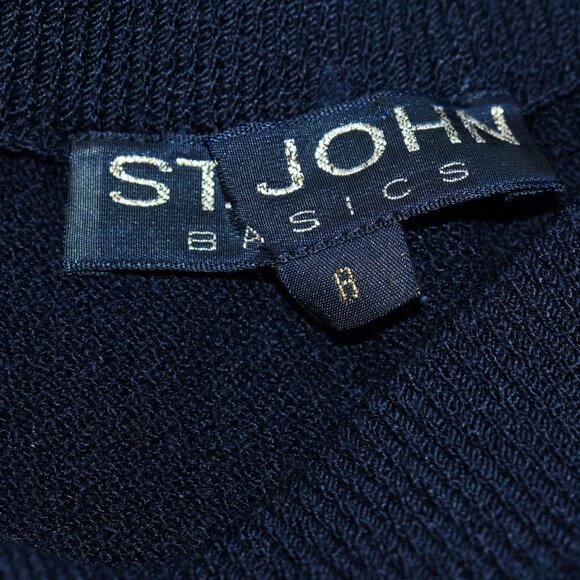 St. John Navy Skirt - Picture 3 of 3